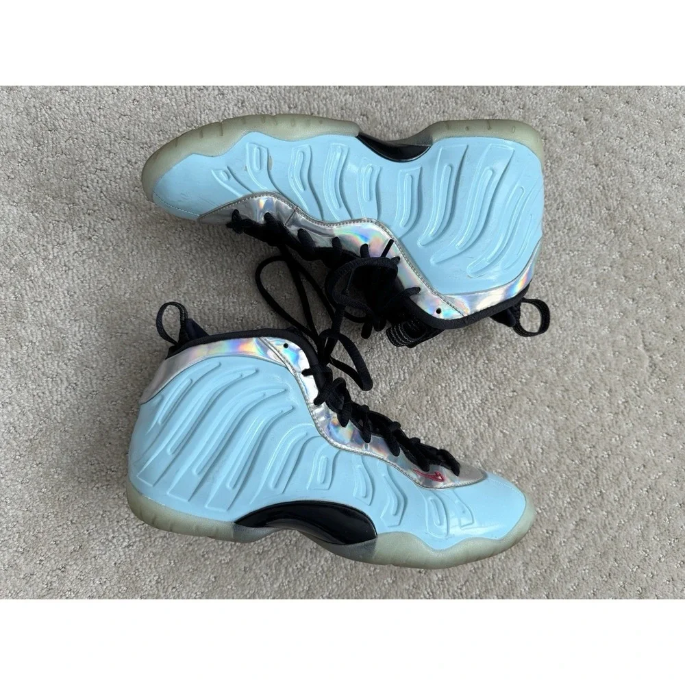 NIKE Youth Posite Mix 97  (DH6490-400) Baby Blue Basketball Shoes-Size 6 1/2 (Y)